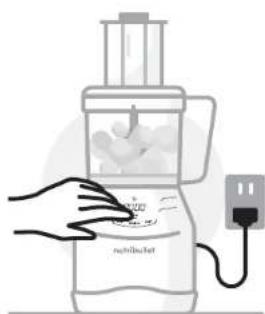 NUTRIBULLET Triple Prep System - Utilisation du disque réversible pour trancher/émincer : - 5