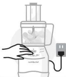 NUTRIBULLET Triple Prep System - Použitie obojstranného disku na krájanie/ strúhanie: - 4