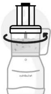 NUTRIBULLET Triple Prep System - Verwendung der Klinge zum Zerkleinern: - 11