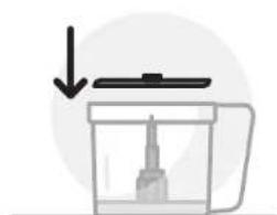 NUTRIBULLET Triple Prep System - Gebruik van de rasp/snijschijf: - 2