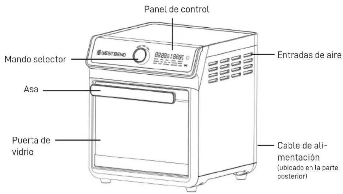 WestBend AFWB15BK13 - DIAGRAMA DEL PRODUCTO - 1