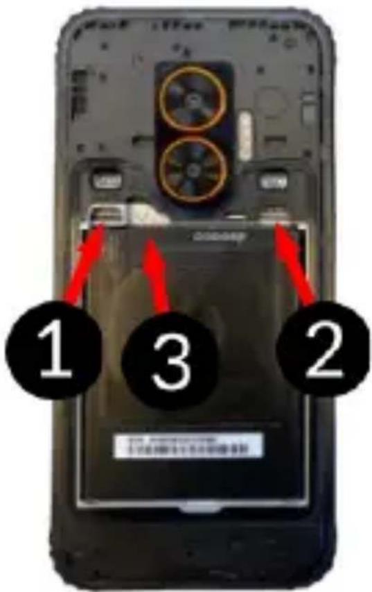 Hammer BLADE V 5G - SIM kortelès montavimas - 1