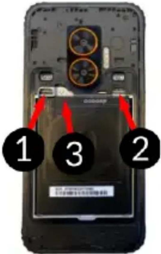 Hammer BLADE V 5G - Установка SIM-карты - 1