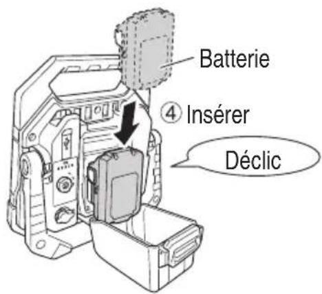 METABO UB18DDQ4 - MÉTHODE DE RETRAIT ET D'INSTALLATION DE LA BATTERIE - 2