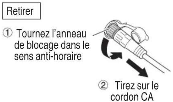 METABO UB18DDQ4 - MÉTHODE DE RETRAIT ET D'INSERTION DU CORDON CA - 2