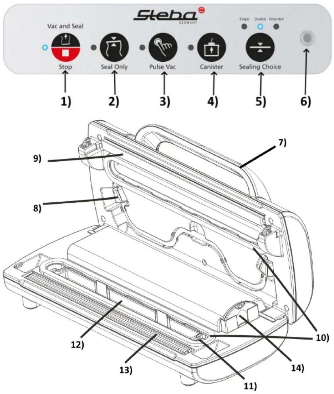 STEBA VK 12 - Film rolls / bags - 1