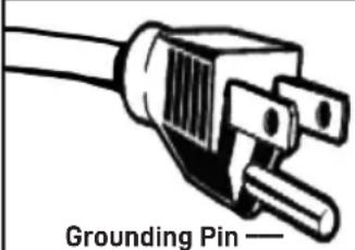 WestBend AFWB26BK13 - GROUNDED PLUG - 1