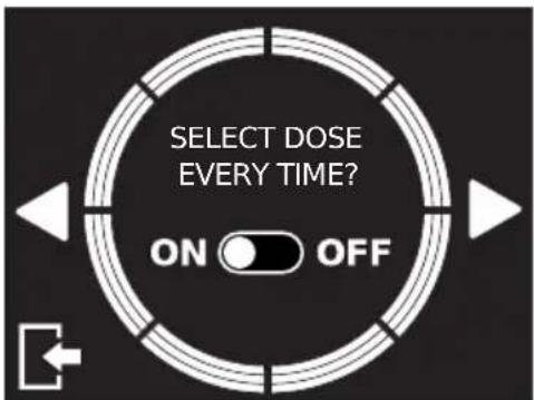 EUREKA Helios 75 - SELECTION DOSE MODE - 1
