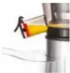 UNOLD 78265 - Advertencia: Nunca meta los dedos o cuerpos extraños en el tubo de entrada mientras el Slow Juicer esté en funcionamiento. ¡Peligro de lesiones! - 1