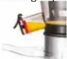UNOLD 78265 - Warning: Never put fingers or foreign objects into the feed shaft while the slow juicer is in operation. Danger of injury! - 1