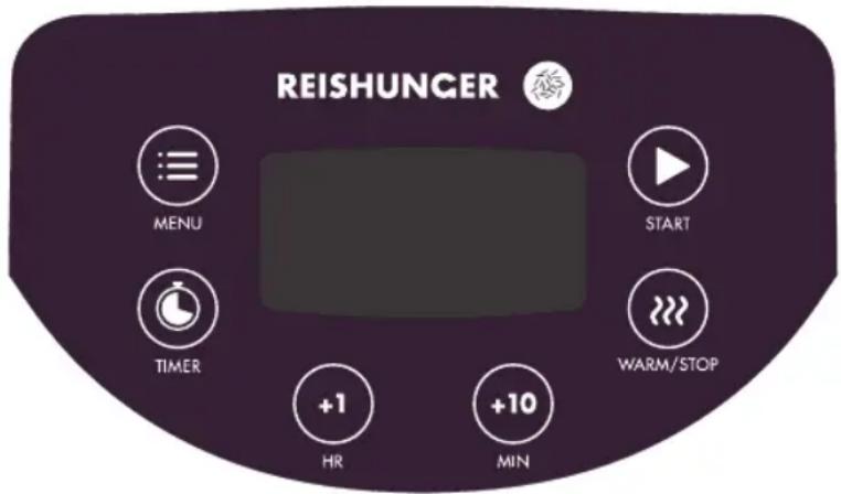 Reishunger Digitaler Mini - Operating panel and display - 1