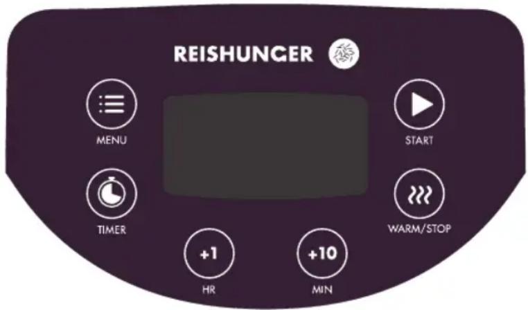 Reishunger Digitaler Mini - Bedienfeld und Display - 1