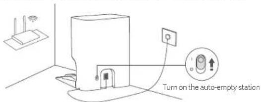Xiaomi Robot Vacuum X10 - Connect to An Electrical Outlet - 1