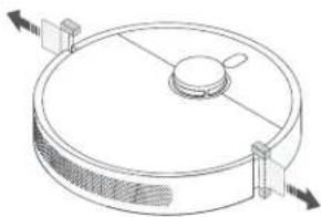 Xiaomi Robot Vacuum X10 - Зніміть захисне покриття - 1