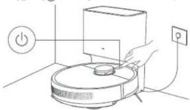 Xiaomi Robot Vacuum X10 - Kaip pradėti valymą - 1