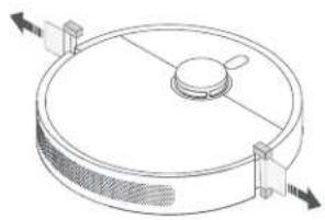 Xiaomi Robot Vacuum X10 - Retrait des revêtements protecteurs - 1