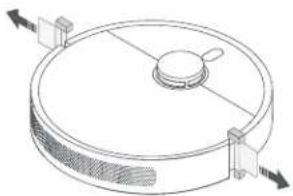 Xiaomi Robot Vacuum X10 - Корғағыш қақпақты шешіп алу - 1