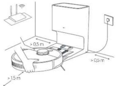 Xiaomi Robot Vacuum X10 - Postavitev robotskega sesalnika - 1