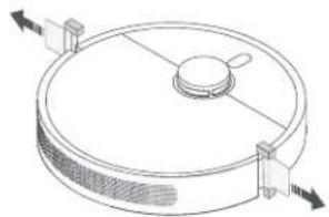 Xiaomi Robot Vacuum X10 - Avlägsna skyddande förpackningsmaterial - 1
