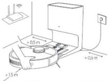 Xiaomi Robot Vacuum X10 - Dulkių siurblį-robotą padėjimas i vietą - 1