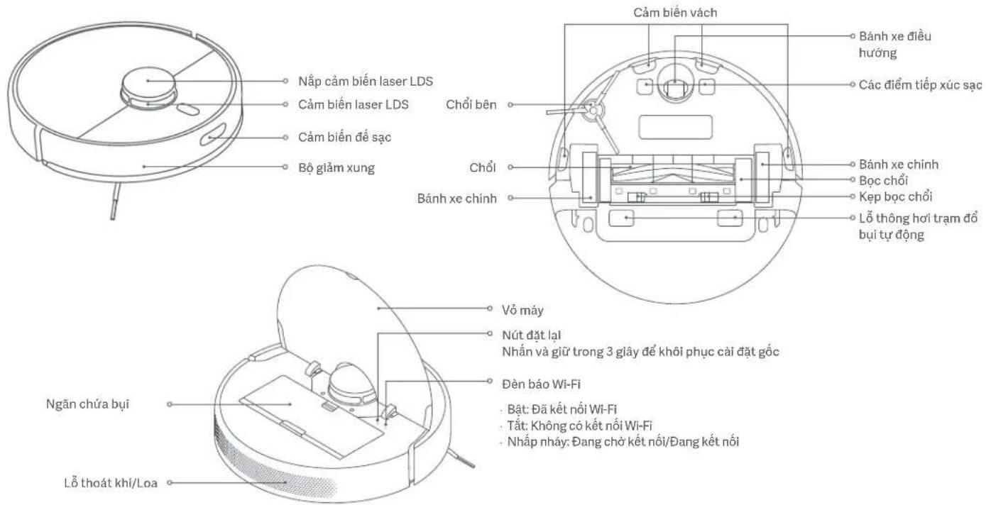 Xiaomi Robot Vacuum X10 - Robot hút bụi - 2