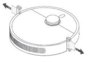 Xiaomi Robot Vacuum X10 - Koruyucu Kılıfları Çıkarma - 1