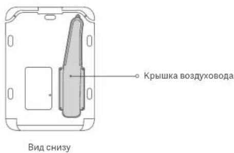 Крышка воздуховода Вид снизу