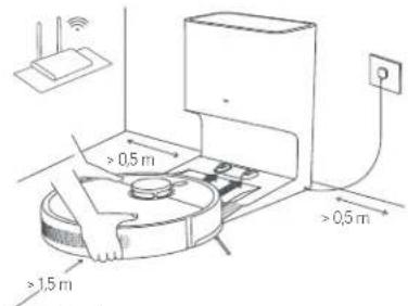 Xiaomi Robot Vacuum X10 - Đặt Robot hút bụi - 1