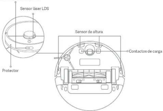 Sensor láser LDS Protector Sensor de altura Contactos de carga