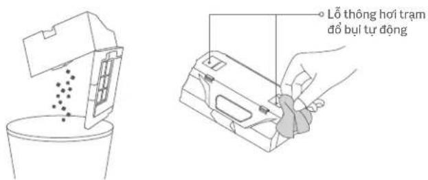 Xiaomi Robot Vacuum X10 - Ngăn chứa bụi Vệ sinh khi cần thiết. - 2