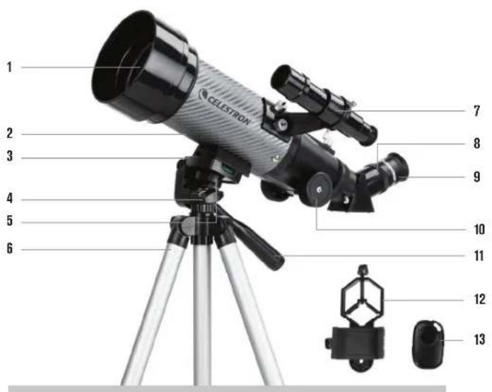 CELESTRON Travel Scope 22035 - LIEFERUMFANG - 1