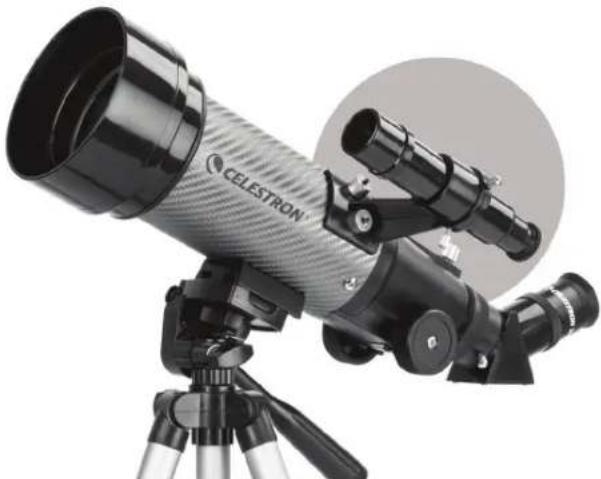 CELESTRON Travel Scope 22035 - AUSRICHTUNG DES SUCHERFERNROHRS - 2