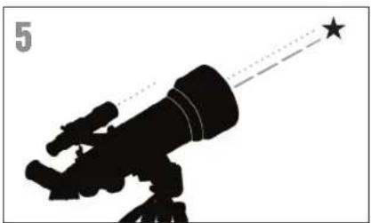 CELESTRON Travel Scope 22035 - AJUSTAR EL LOCALIZADOR - 1