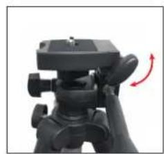 CELESTRON Travel Scope 22035 - ATTACHING THE TELESCOPE TUBE TO THE TRIPOD - 1