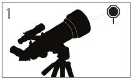 CELESTRON Travel Scope 22035 - INSTALLAZIONE DEL CANNOCCHIALE CERCATORE (SOLO PER IL TRAVEL SCOPE 70) - 1