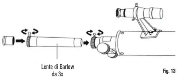 CELESTRON Travel Scope 22035 - INSTALLAZIONE E USO DELLA LENTE DI BARLOW (SOLO PER IL TRAVEL SCOPE 60) - 1