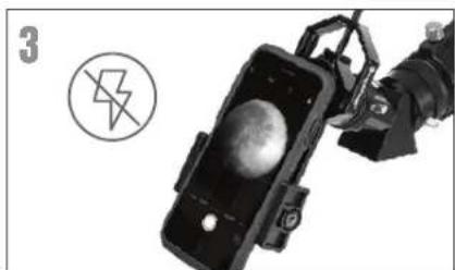 CELESTRON Travel Scope 22035 - USO DEL ADAPTADOR DE TELÉFONO - 3
