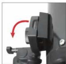 CELESTRON Travel Scope 22035 - FIXATION DU TUBE OPTIQUE DU TÉLESCOPE AU TRÉPIED - 3