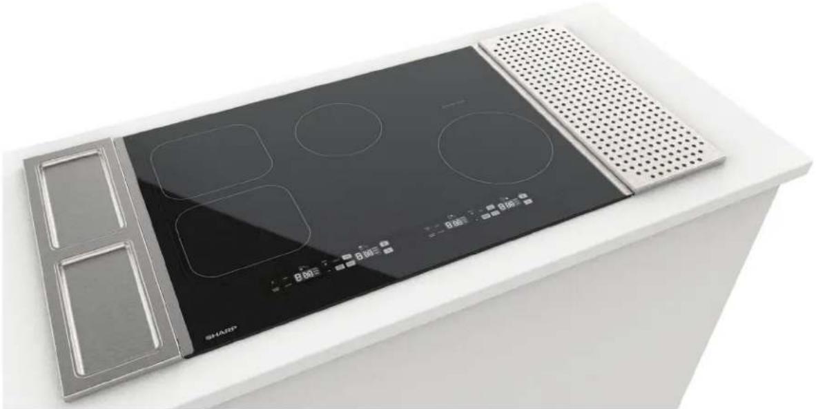 SHARP SCH2443GB - SURFACE DE CUISSON À INDUCTION - 1