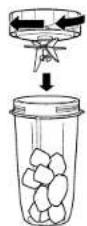 NINJA SS351 - USING THE NUTRIENT EXTRACTION\* CUP - 2