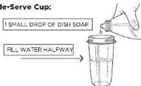 NINJA SS351 - USING THE BLENDER FOR STUCK-ON INGREDIENTS - 3