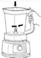 NINJA SS351 - CÓMO USAR LA JARRA DE PROCESAMIENTO Y LICUADO ELÉCTRICOS Y LA UNIDAD DE CUCHILLAS PARA MASA - 1