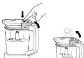 NINJA SS351 - CÓMO USAR LA JARRA DE PROCESAMIENTO Y LICUADO ELÉCTRICOS Y LA UNIDAD DE CUCHILLAS PARA MASA - 7