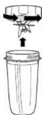 NINJA SS351 - USING THE NUTRIENT EXTRACTION\* CUP - 6