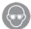 Flex PE 150 18.0-EC - Symbols on the power tool - 2