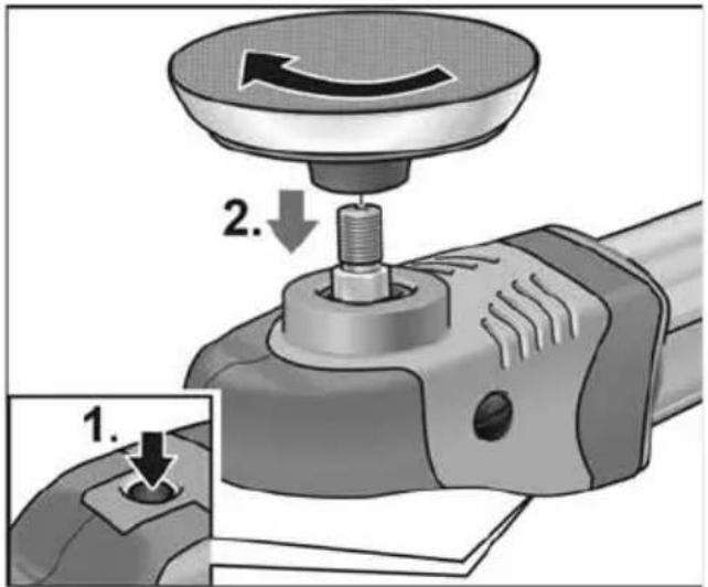 Flex PE 150 18.0-EC - Gereedschapsdrager bevestige - 1