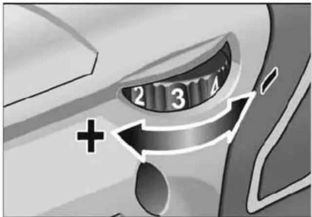 Flex PE 150 18.0-EC - Preselectia turatiei - 1