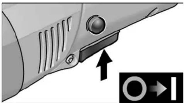 Flex PE 14-1 180 - Accendere e spegnere - 1