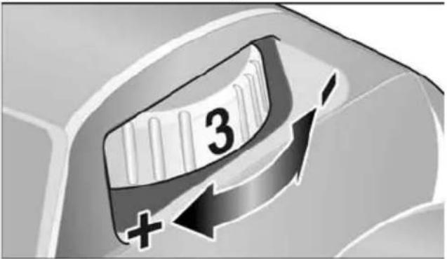 Flex LD 15-10 125 - Предварително избиране на броят на оборотите (LDE 15-10 125 R) - 1