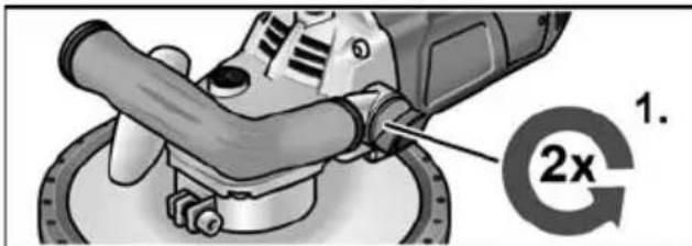 Flex LD 24-6 180 - Regolazione della maniglia - 1